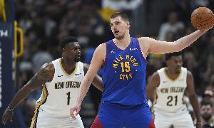 拿捏！约基奇近15次对阵鹈鹕有12次拿到三双 掘金战绩12胜3负