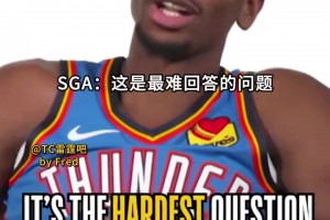 一支球队就能凑出最佳防阵？提问SGA：谁是球队最佳防守者？